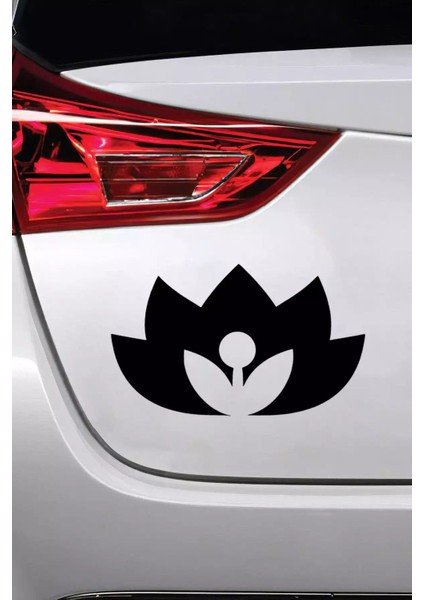 Orkide Çiçeği Sticker Oto Motor Laptop Duvar Folyo Sticker 40 x 24 cm modelleri