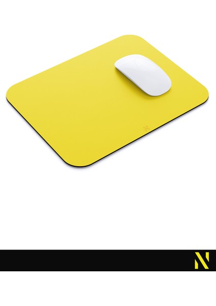 Sarı Renkli Ergonomik Mouse Pad - 23 cm x 19 cm - Kaydırmaz Taban Ev ve Ofis Kullanımı Için Ideal Fare Altlığı Mousepad modelleri