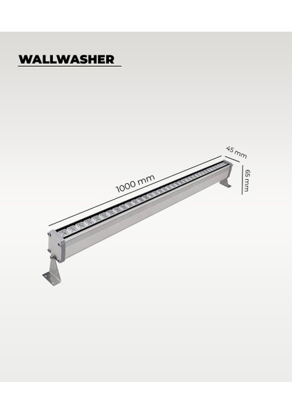 36W LED Wallwasher - Duvar Aydınlatma 3200K Sarı Işık fiyatları