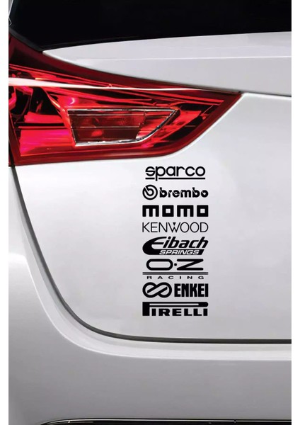 Arka Cam Marka Seti -1 - Araç, Oto, Laptop, Duvar Uyumlu Sticker 40*80 cm modelleri