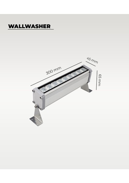 9W LED Wallwasher - Duvar Aydınlatma 3200K Sarı Işık fiyatları