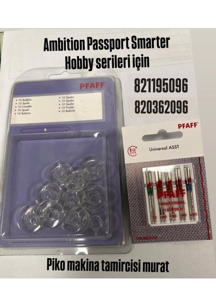 820362096 Masura ve 821195096 Iğne Karışık Paket fiyatları