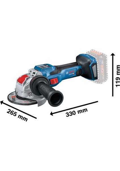 Gwx 18V-15 Sc X-Lock Procore 1X8,0AH Tek Akülü Taşlama Makinesi fiyatları