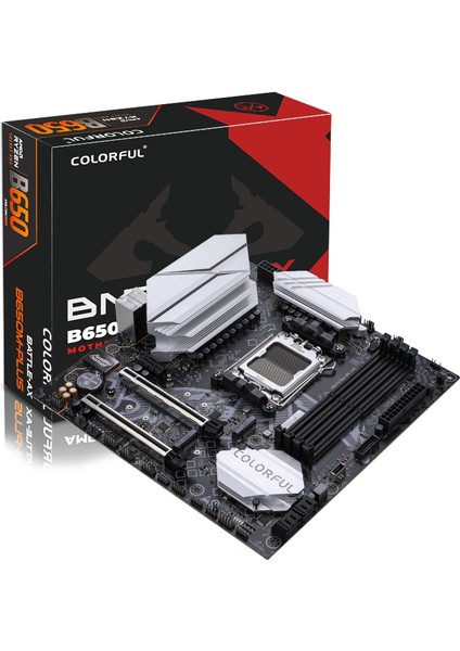 Battle-Ax B650M-PLUS Wifi V15 Ddr5 7600MH Matx Am5 Gaming (Oyuncu) Anakart