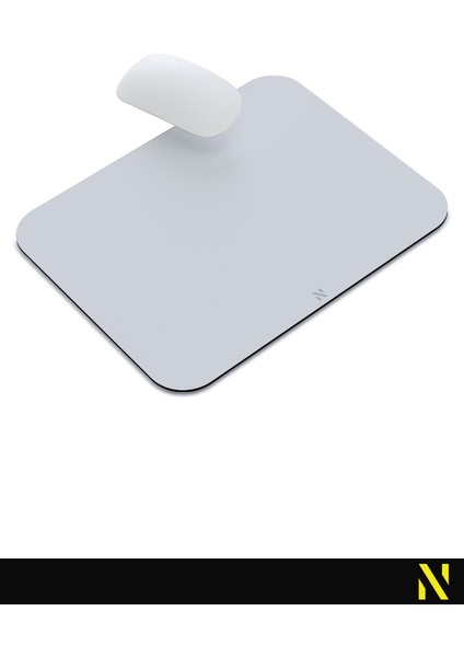 Gri Renkli Ergonomik Mouse Pad - 23 cm x 19 cm - Kaydırmaz Taban Ev ve Ofis Kullanımı Için Ideal Fare Altlığı Mousepad indirimleri