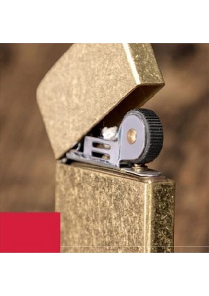 Kuboy Vintage Çakmak Benzinli Slim Çakmak Antik Altın Renk fiyatları