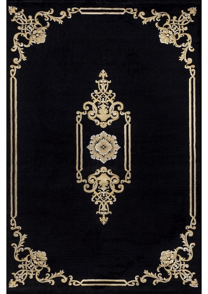 Bahariye Art Deco - A916 Siyah Gold