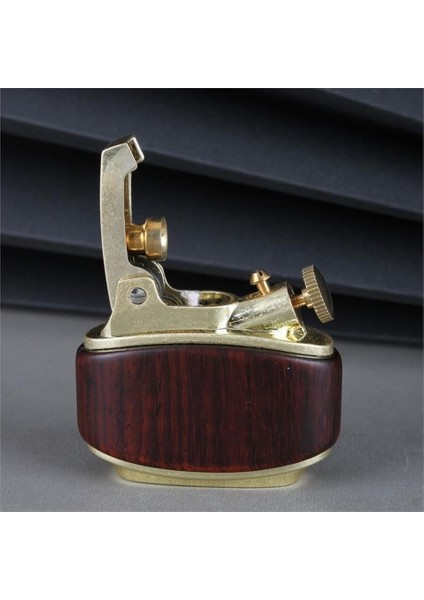 SM-089T Vintage Benzinli Ahşap Çakmak Kestane