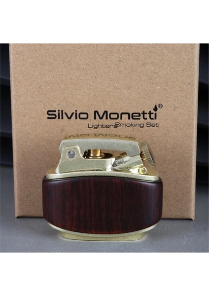 SM-089T Vintage Benzinli Ahşap Çakmak Kestane modelleri