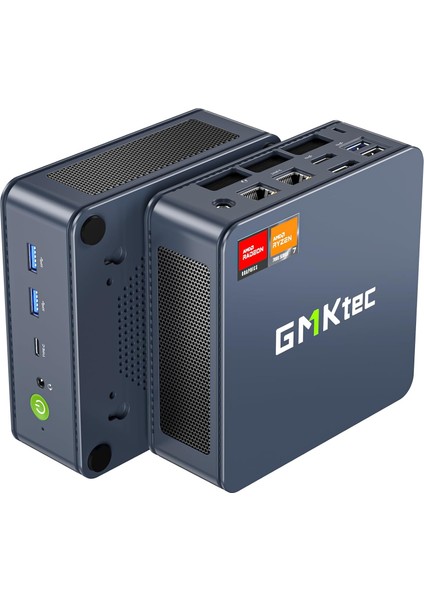 K6 Amd Ryzen 7 7840HS Işlemci, 64GB Ddr5 5600MHZ Ram, 1tb M.2 Ssd, 2x2.5g Ethernet, Thunderbolt 4, Hdmı+Dp, Wifi+Bt, Win 11 ProMini Masaüstü Bilgisayar