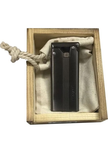 Çelik Depolu Promise Slim Pirinç Çakmak Füme modelleri