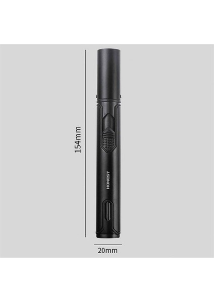 Honest 1300 Derece Torklu Pürmüz Kalem Çakmak Siyah fiyatları