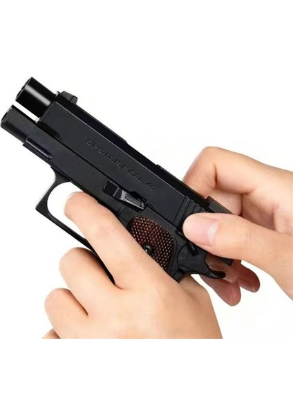 Dan Wesson 10MM Minyatür Tabanca Metal Doldurulabilir Torch Çakmak Yeşil modelleri