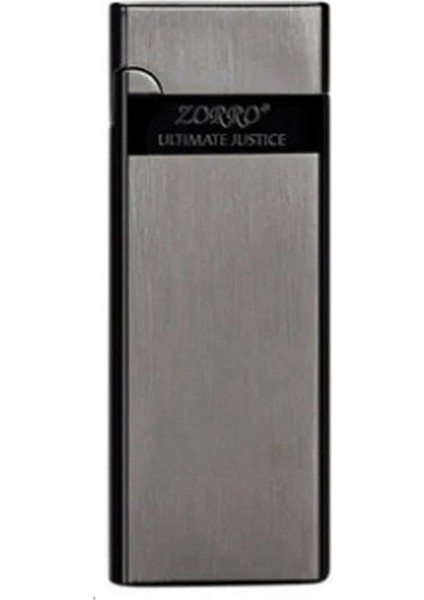 Zorro Ultra Ince Gazlı Slim Çakmak Gümüş modelleri
