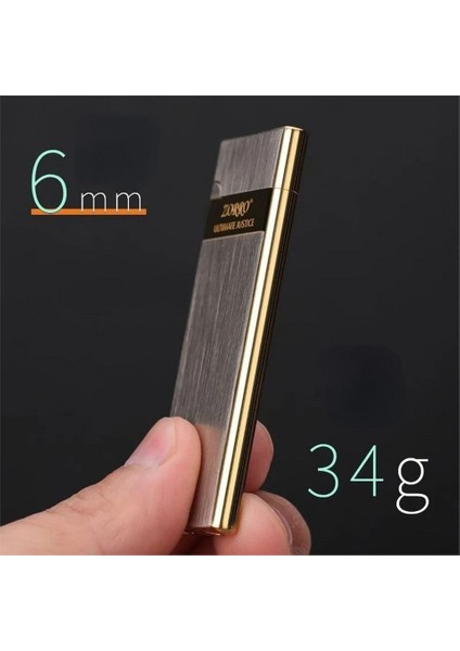 Zorro Ultra Ince Gazlı Slim Çakmak Gümüş indirimleri