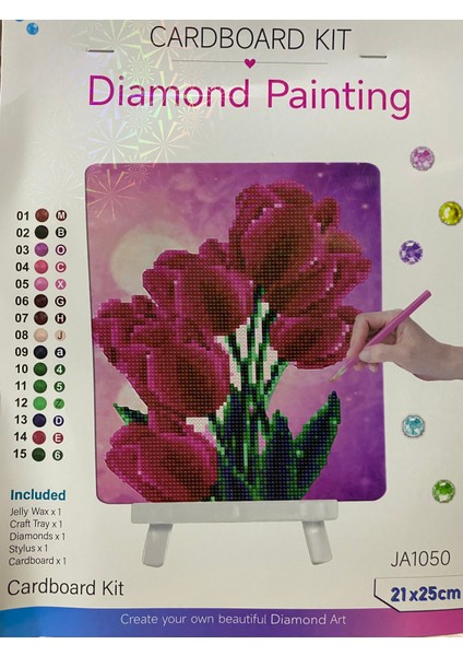 5d Yapışan Boncuk Goblen Mozaik Tablo Pano 21*25 cm JA1050