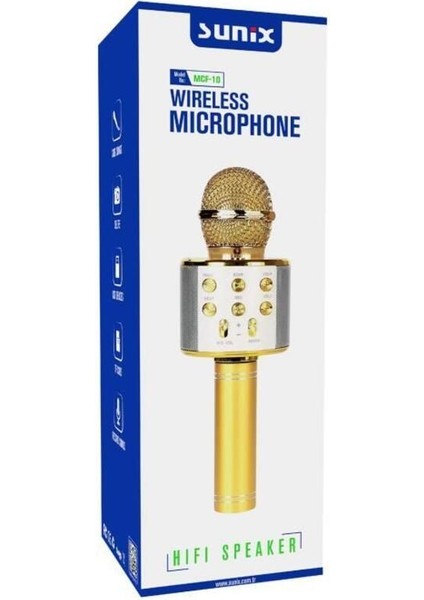 Bluetooth Kareoke Mikrofon Siyah Mcf-10 fiyatları