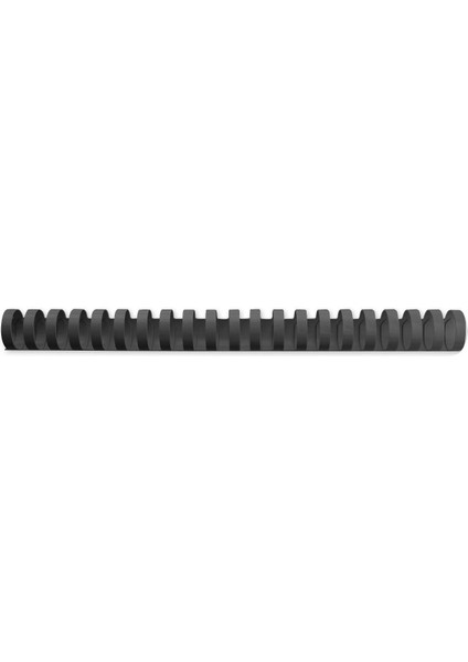 Combbind Ciltleme Spiralleri, A4 Uzunluk, Siyah, 28 mm Spiral, 50&apos;li Paket, 4028183