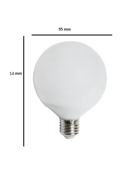 15W Ledli Glop Ampul Beyaz Işık YL95-0215 modelleri