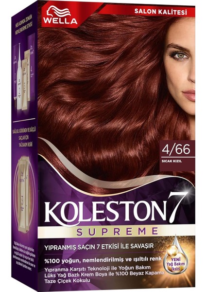 Koleston Supreme Kit 4/66 Sıcak Kızıl