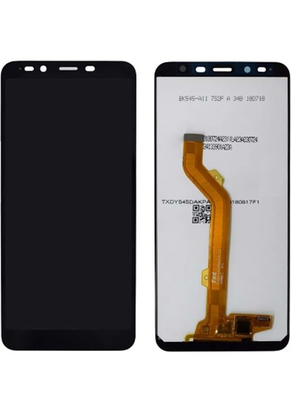 Infinix Uyumlu Smart 2 LCD Ekran Siyah Çıtasız X5515