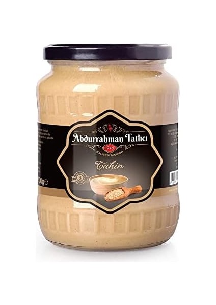 Tahin Cam Kavanoz 700 gr