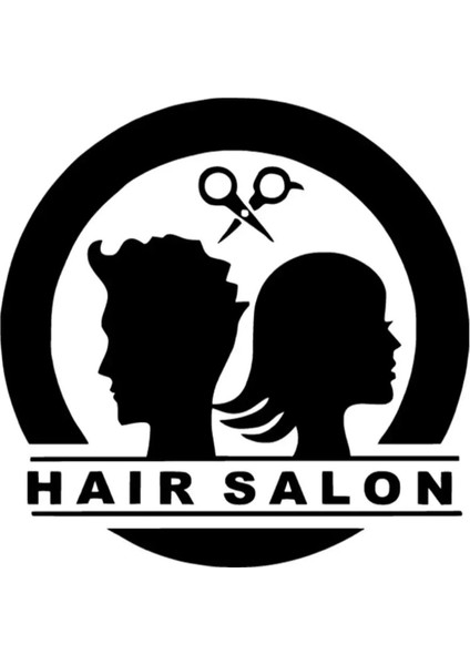 Hair Salon Sticker 40 x 40 cm