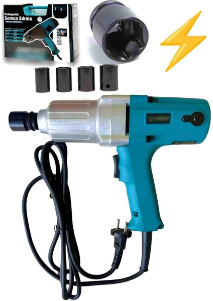 Elektrikli 450NM Somun Sıkma Sökme Makinesi Araba Lastik Sökme Civata Vida Sıkma