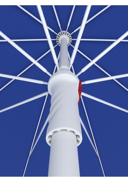 200 cm Renkli Hiper Kalın Kumaş Plaj Şemsiyesi, Şık ve Dayanıklı Tasarım fiyatları