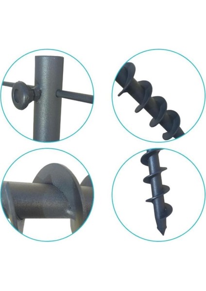 Sağlam Metal Plaj Şemsiye Kazığı, Dayanıklı ve Pratik Sabitleme Çözümü modelleri