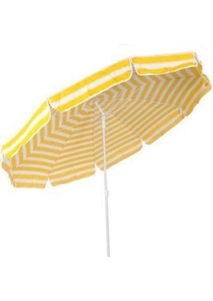 2 Metre Eğilebilir Plaj Şemsiyesi, Yüksek Kalite, 10 Telli, Güçlü ve Şık Tasarım