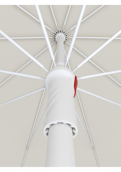 Kalın Kumaş 2mt Güneşlik Şemsiye, Balkon, Kafe, Teras, Plaj, Eğilebilir, Bej modelleri