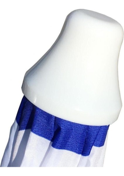 Yüksek Kalite Mavi 10 Telli Eğilebilir 200 cm Plaj Şemsiyesi ve Bidon Seti modelleri