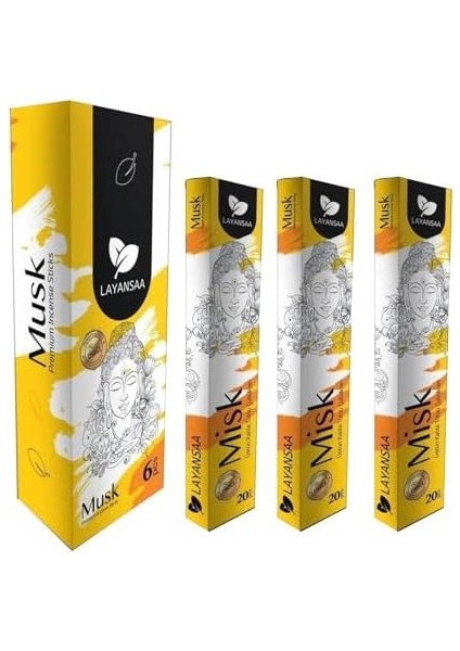 Musk (Misk) Kokusu Özel Aroma Kokusu Agarbatti Arınma Meditasyon 20 Adet 1 Paket Çubuk Tütsü modelleri