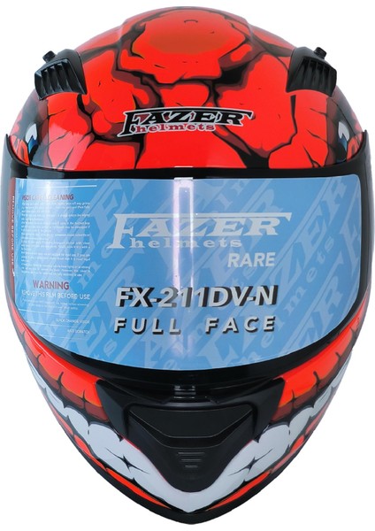 211-DV Full Face Kask Fantastic Red fiyatları