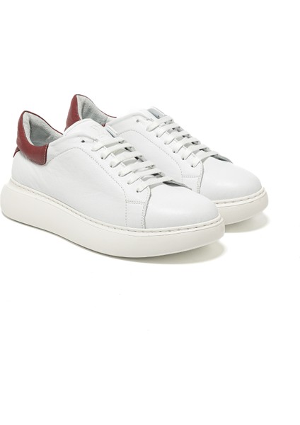 Erkek Sneaker ( Günlük) RC-25Y-058-R1960 John May Beyaz-Bordo modelleri