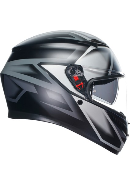 Kask/k3 Mplk Compound Matt Black Grey indirimleri