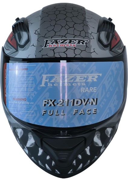 211-DV Full Face Kask Rısky Matt modelleri