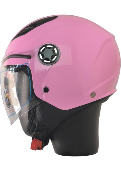 Freem Yarım Çocuk Kaskı Pembe
