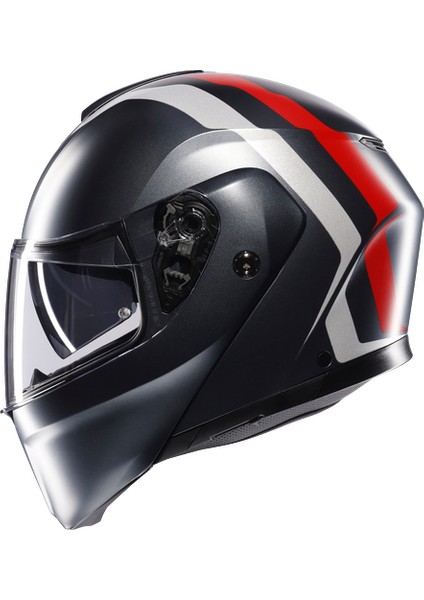 Kask/streetmodular Resı Matt Grey Sılver Red fırsatları