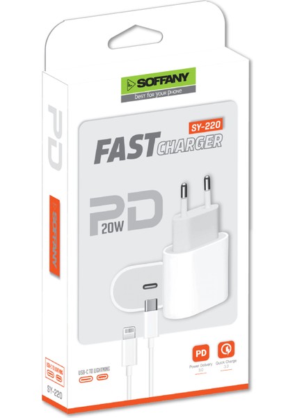 SY-220 20W Pd Ios Şarj Cihaz modelleri