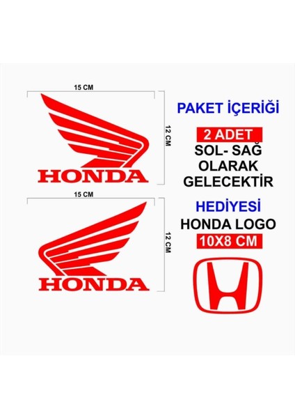 Honda Sticker Kask, Motorsiklet Sticker, Oto Sticker, Araç Sticker