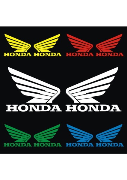 Honda Uyumlu Için Uyumlu Aksesuar Oto Motorsiklet Kask Sticker Set Kırmızı fiyatları