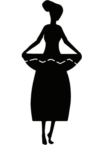 BYR002 Afrikalı Kadın (Tip 5) 40X98 cm [efsngrck]