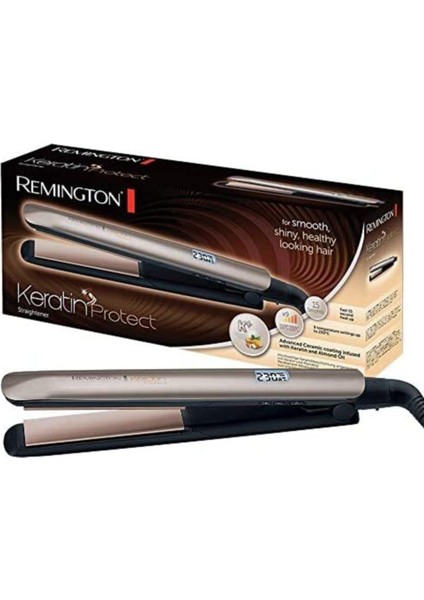 Saç Düzleştirici, Keratin Koruma, Parlak ve Pürüzsüz Saçlar Için Güçlü Alet