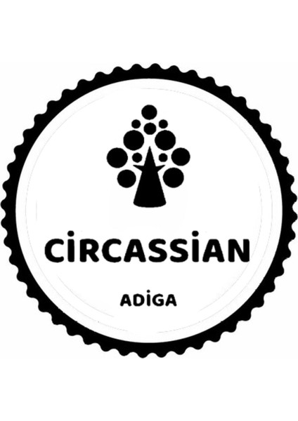 Kafkas Sembolleri Tasarım 18.model Sticker 10 x 10 cm
