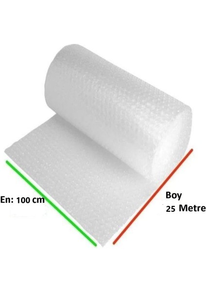 Balonlu Naylon 100CM x 25MT (En: 100 Cm, Boy: 25MT.) Üç Katlı Eşya Koruma Ambalajı, Pat Pat fiyatları