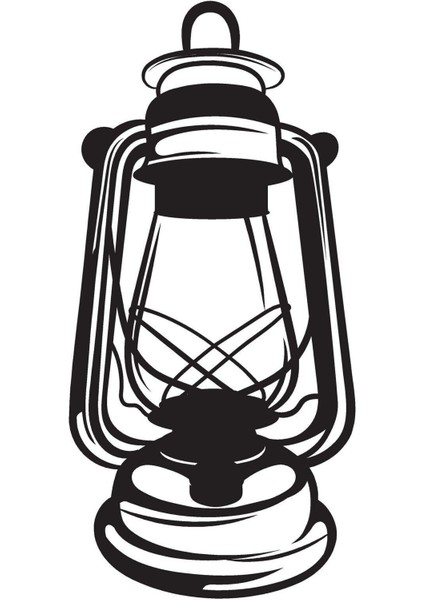 Gemici Feneri Oto Motor Laptop Duvar Folyo Sticker 15X32 cm