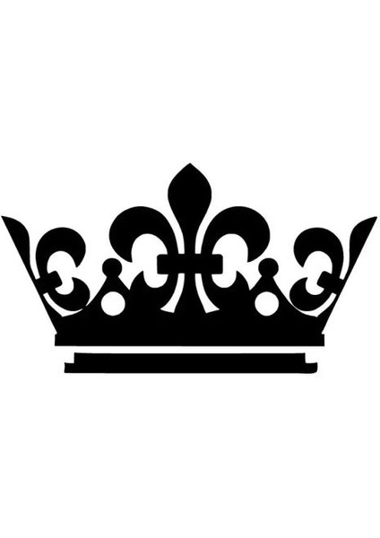 Xpetrana- Kral Tacı Duvar Dekor Sticker 40 x 24 cm
