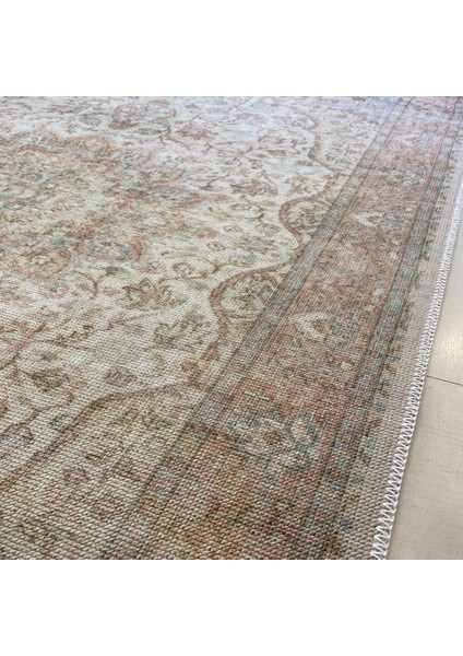 Elista Els 105 Cream Soft Renklerde Kaymaz Tabanlı Vıntage Kilim modelleri